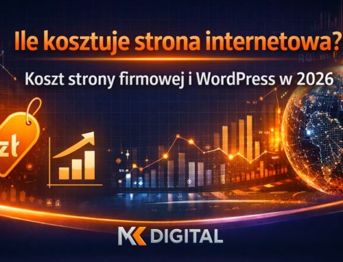 Ile kosztuje strona internetowa w 2026?