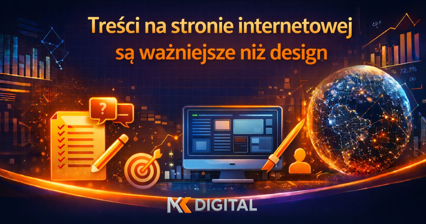 Treści na stronie internetowej są ważniejsze niż design – content marketing i SEO dla stron firmowych