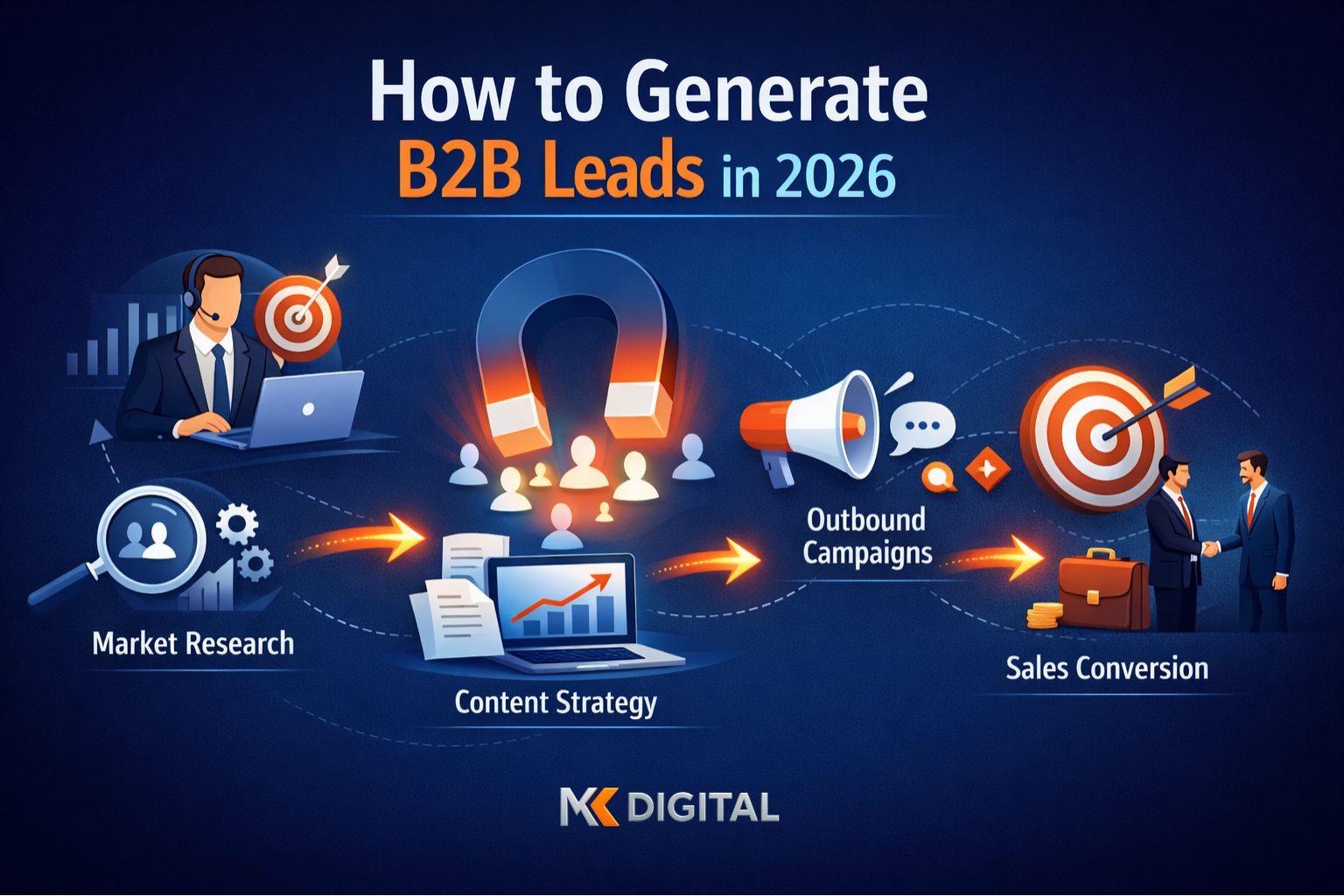how to generate b2b leads in 2026