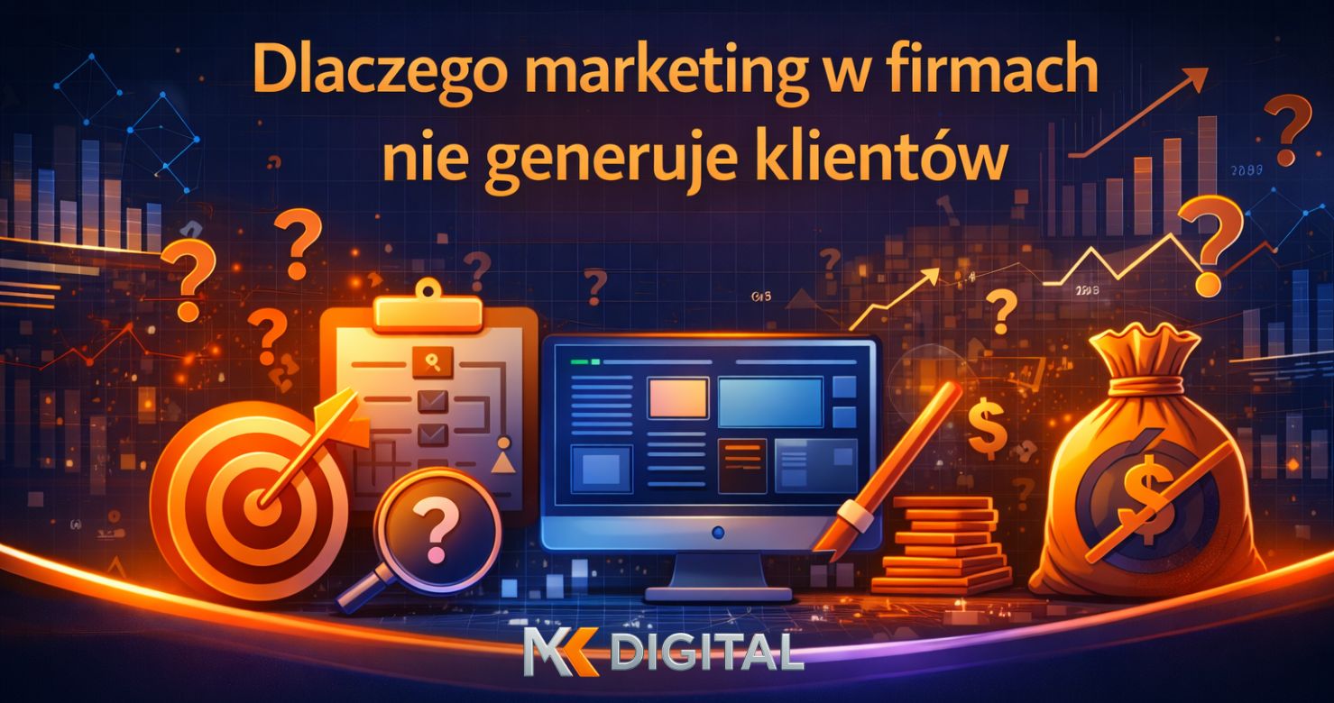 Dlaczego marketing w firmach nie generuje klientów – najczęstsze błędy marketingowe w firmach B2B