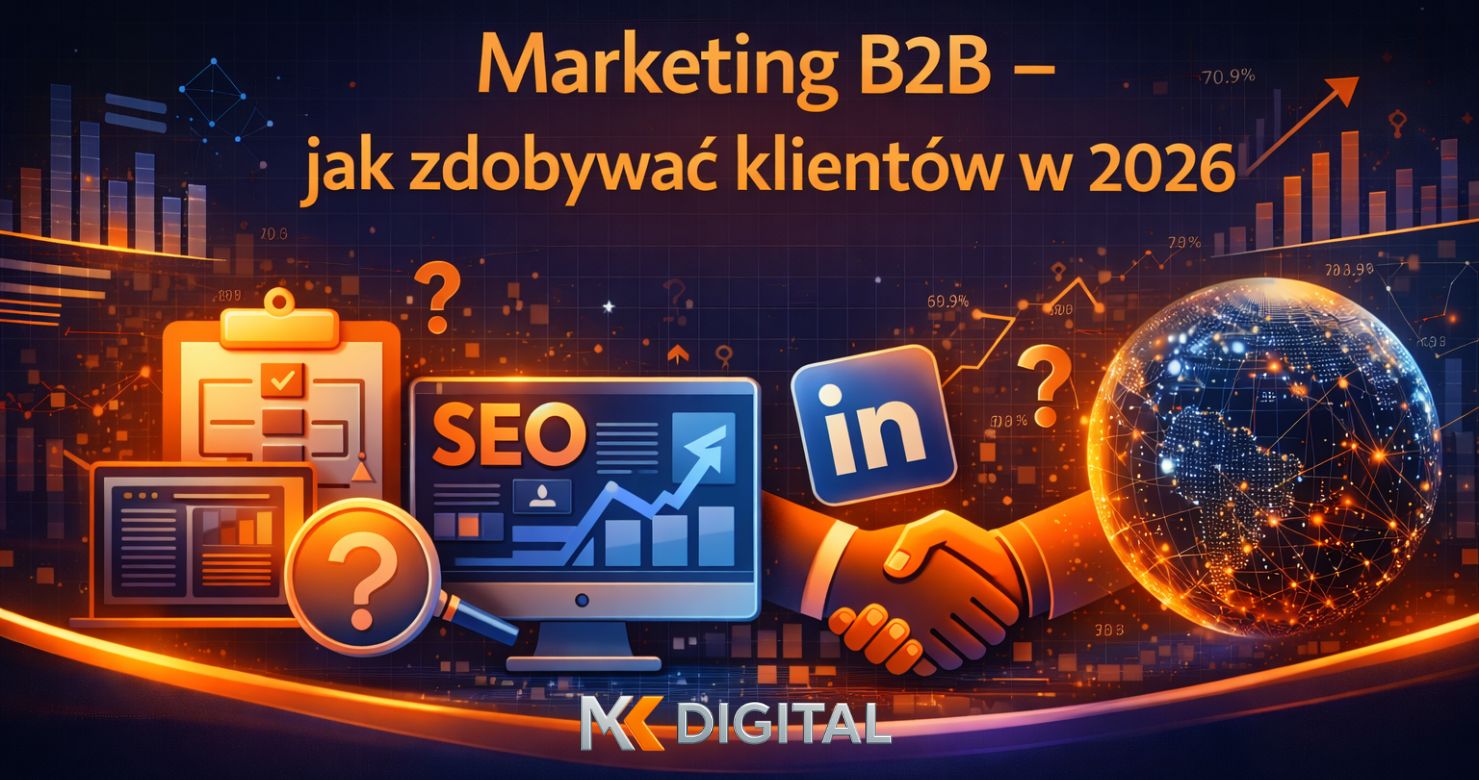 Marketing B2B – jak zdobywać klientów w 2026 dzięki strategii marketingowej, SEO i LinkedIn