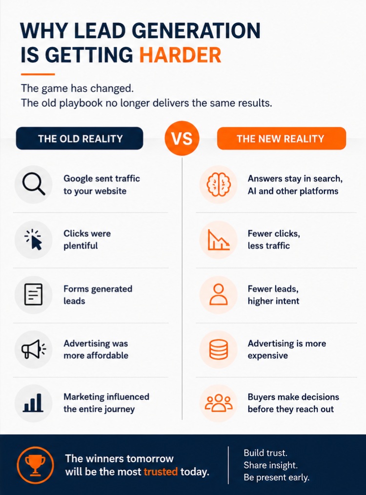 why B2B lead generation is getting harder