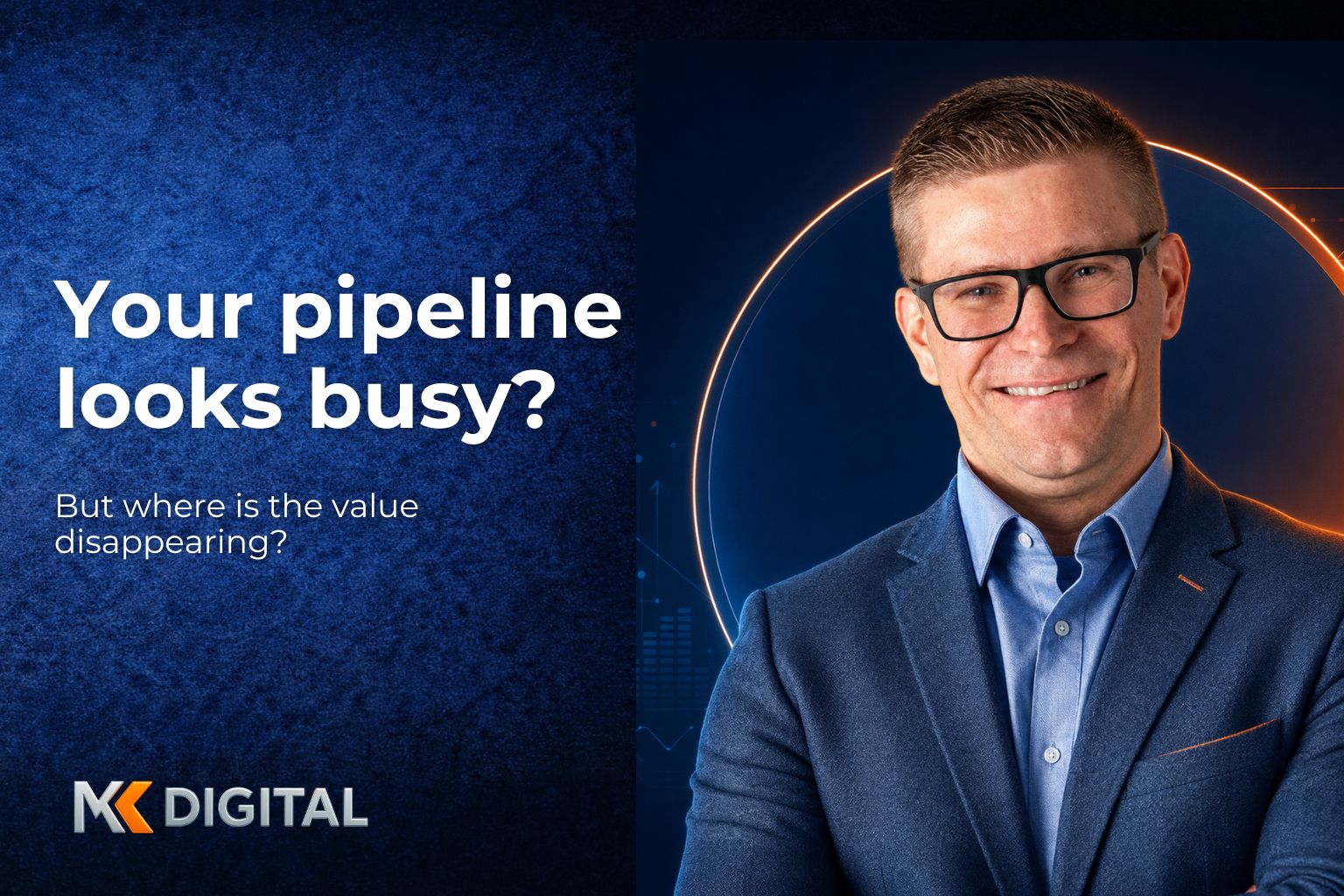 Industrial sales pipeline showing where B2B opportunities are lost between demand, leads, sales and revenue
